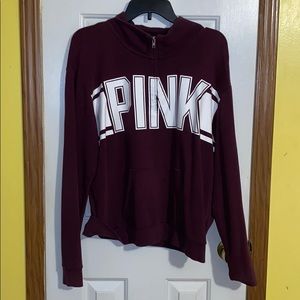 VS PINK half zip